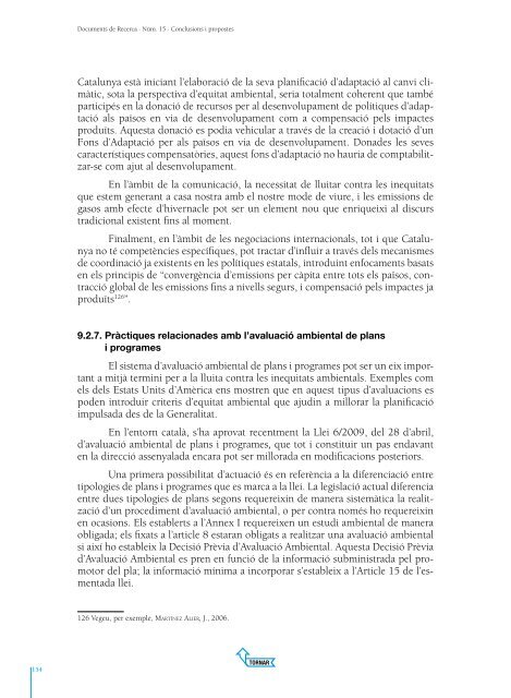 Equitat ambiental a Catalunya. IntegraciÃ³ de les dimensions