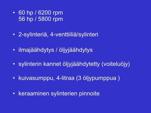 12.00 Pikakatsaus HKS moottoreihin / Kari J. Saarinen - Suomen ...