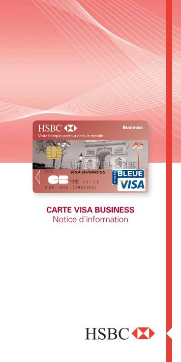 Notice d'information - HSBC