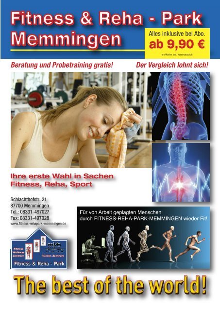 Layout A4 Fitness Rehapark Memmingen
