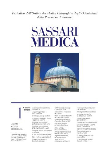 SASSARI MEDICA n. 1 - OMCeO Sassari