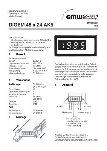 DIGEM 48 x 24 AK5