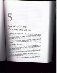 Chapter 5: Modeling Users: Personas and Goals