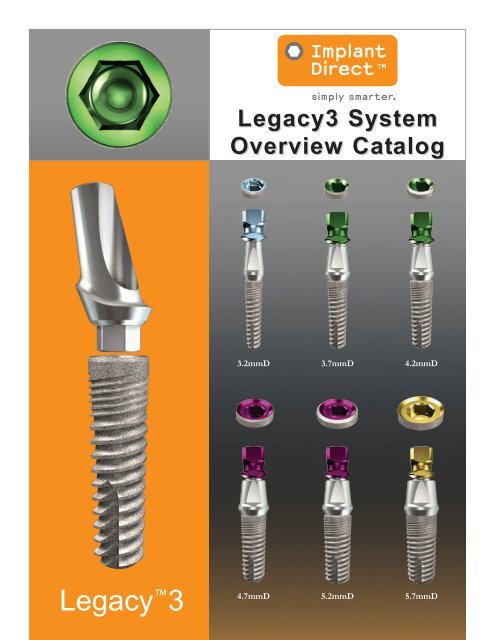 Legacy3 brochure 8 pager.qxp - Implant Direct