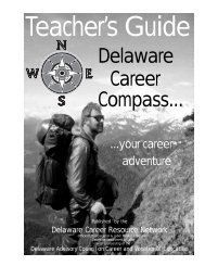 Teachers' Guide - College Career Life Planning