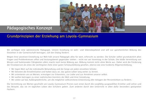 Asociation Loyola Gymnasium - Prizren