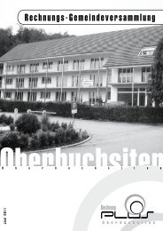 11_InfoPlus_Rechnung - Gemeinde Oberbuchsiten