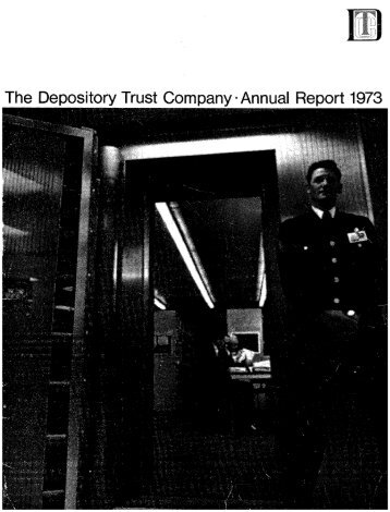 The Depository Trust CompanyÂ· Annual Report 1973