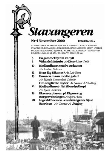 Nr 4 November 2000 - Byhistorisk forening