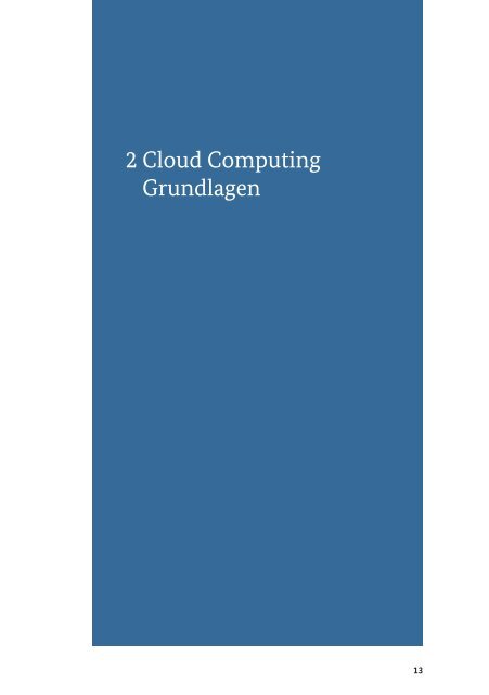 Sicherheitsempfehlungen für Cloud Computing Anbieter