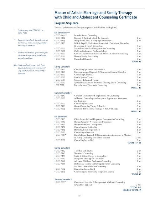 Graduate Catalog 2010-2012 - Richmont Graduate University