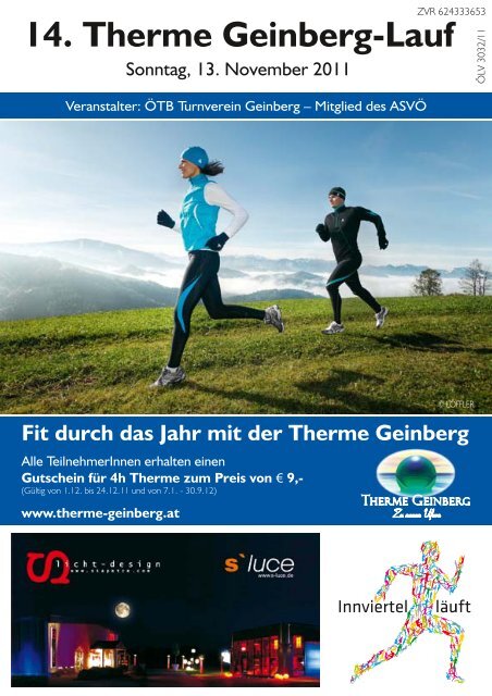 Neu - Therme-Geinberg-Lauf