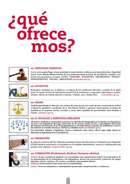 revista servicios al afiliado - TCM-UGT