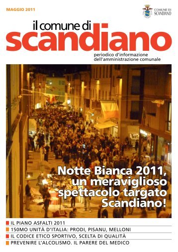 Maggio 2011 - Comune di Scandiano