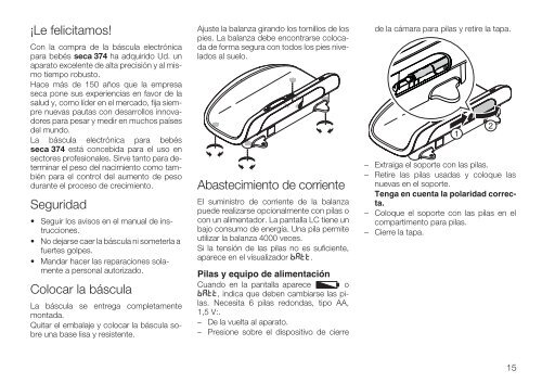 seca 374 - Scale Manuals