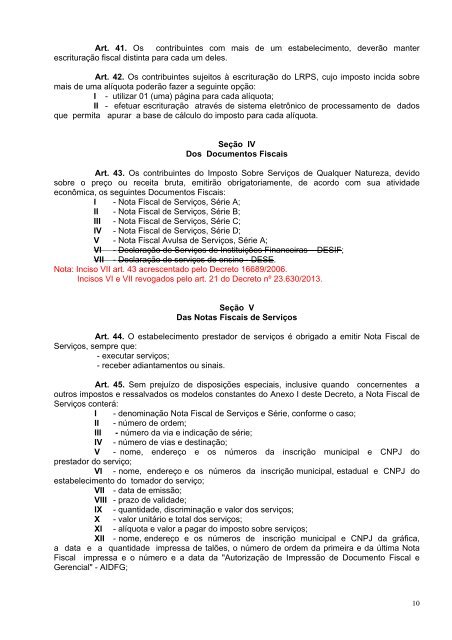 DECRETO N° 14.735/2003 DISPÕE SOBRE CADASTRO ...