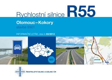 RychlostnÃ­ silnice R55 5501 Olomouc-Kokory - ÅeditelstvÃ­ silnic a ...