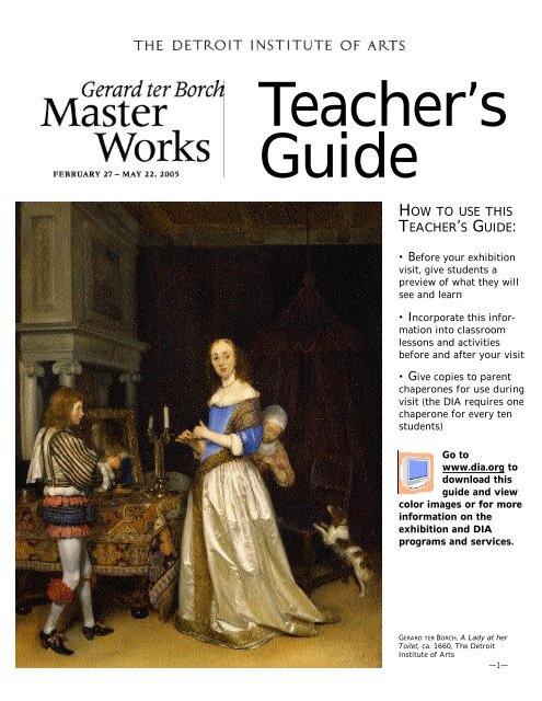 Teacher's Guide - Detroit Institute of Arts
