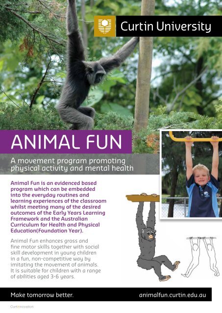 AnIMAl Fun - Health Sciences - Curtin University