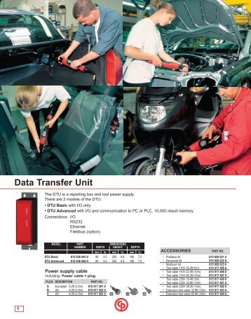 Data Transfer Unit - Pneumatic Tools Online