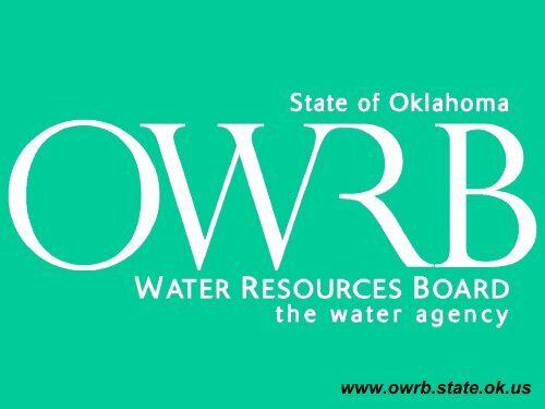 Overview Oklahoma Groundwater Law - Water Resources Board