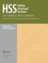 HSSHollow Structural Sections - Steel Tube Institute