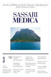 SASSARI MEDICA n. 3 - OMCeO Sassari