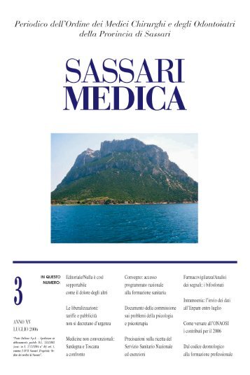 SASSARI MEDICA n. 3 - OMCeO Sassari