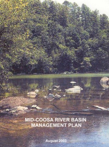 Middle Coosa Watershed Management Plan - Alabama Clean Water ...