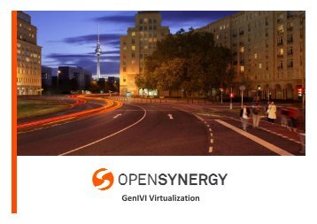 GenIVI Virtualization - The Linux Foundation