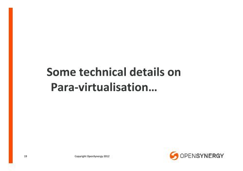 GenIVI Virtualization - The Linux Foundation