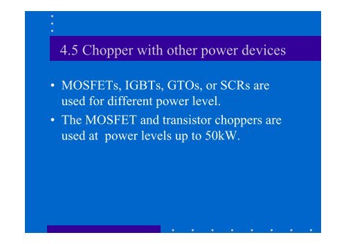 4 Chopper-Controlled DC Motor Drive