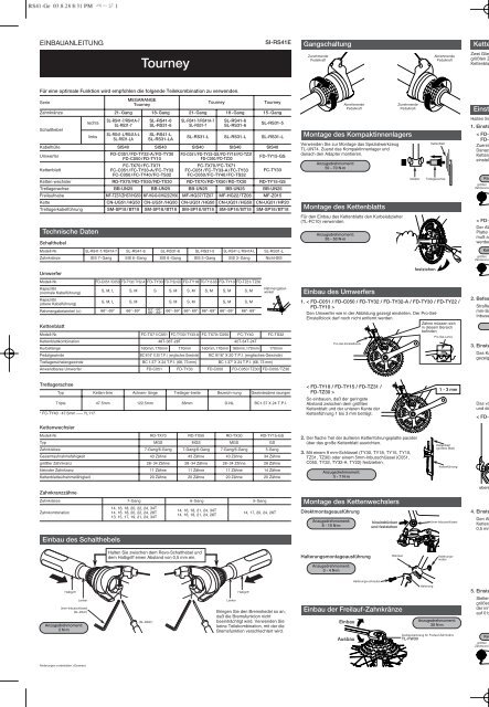 Tourney - Shimano