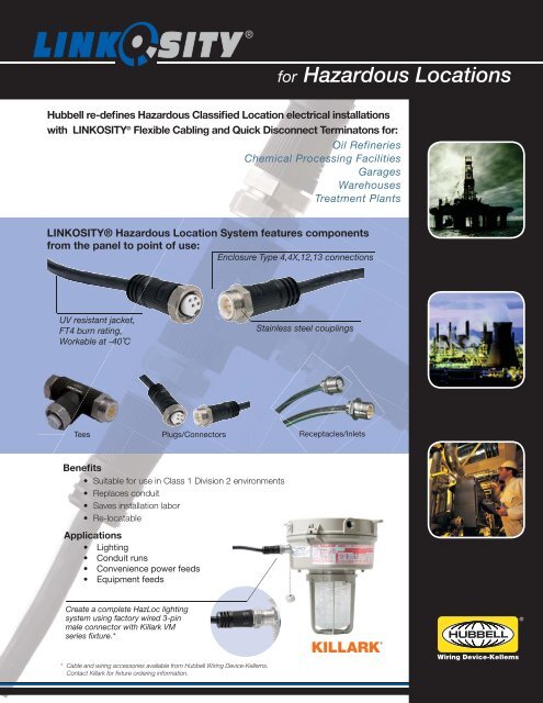 for Hazardous Locations - Hubbell Wiring Device-Kellems