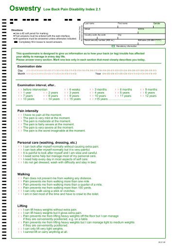 neck disability index spanish pdf