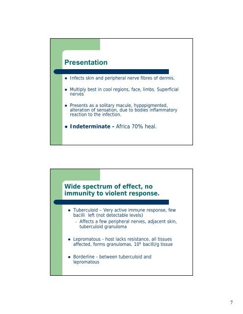 Leprosy â Prosthetic implications