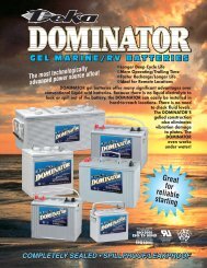 Deka Dominator - Wholesale Batteries Inc.