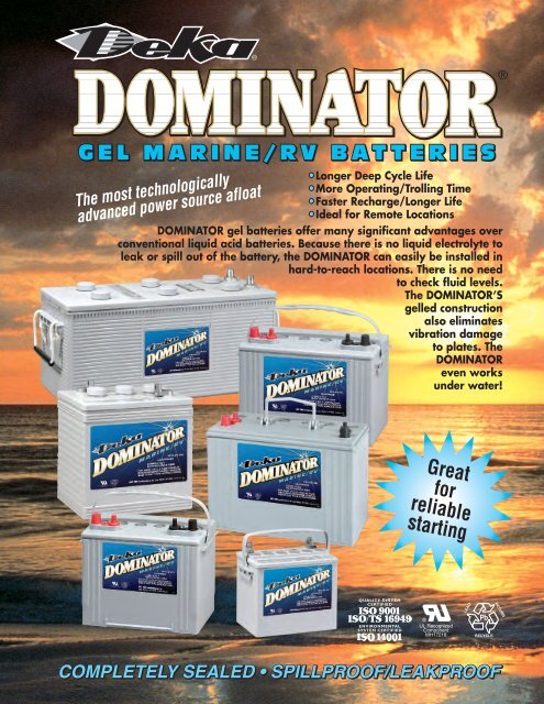 Deka Dominator - Wholesale Batteries Inc.