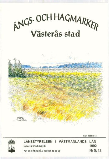 t\ VÃ¤sterÃ¥s stad - LÃ¤nsstyrelserna