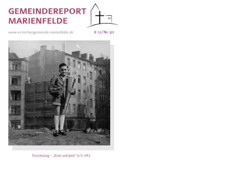 Blumen Evangelische Kirchengemeinde Marienfelde