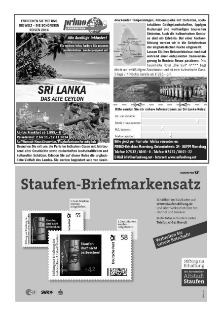 Mitteilungsblatt2013-14.pdf - der Gemeinde Wutach