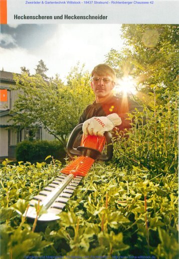 sM - Fahrräder und Gartentechnik Wittstock in Stralsund