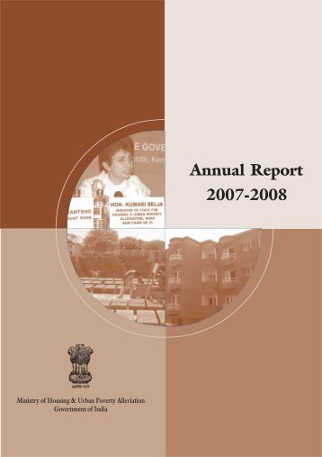 2007-2008 Annual Report - Ministry of Housing & Urban Poverty ...