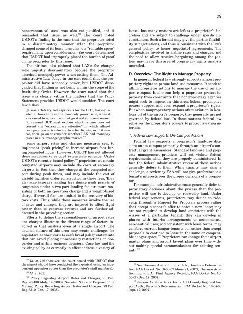 ACRP Legal Research Digest 10