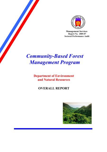 Part II Community-Based Forest Management Program - ppmrn