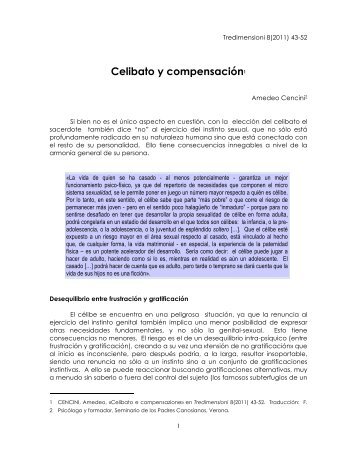 (sp) 3D CENCINI Celibato y compensaciÃ³n