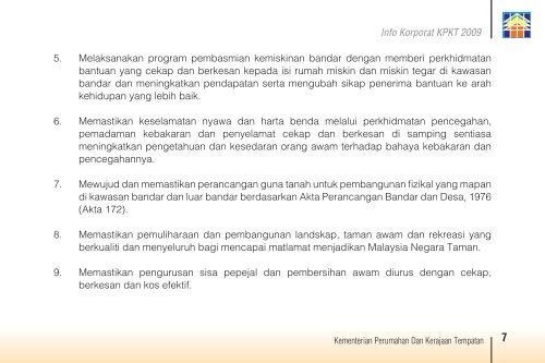 visi misi rasional kulit - Ministry of Housing and Local Government