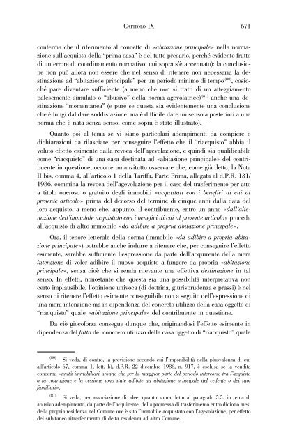 La patologia dell'agevolazione "prima casa" - Notaio-Busani.It