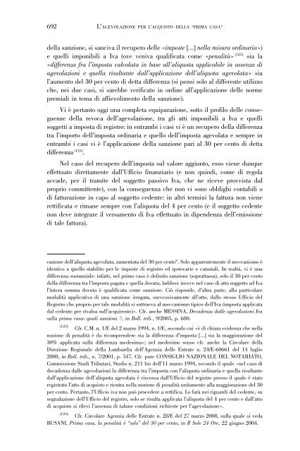 La patologia dell'agevolazione "prima casa" - Notaio-Busani.It