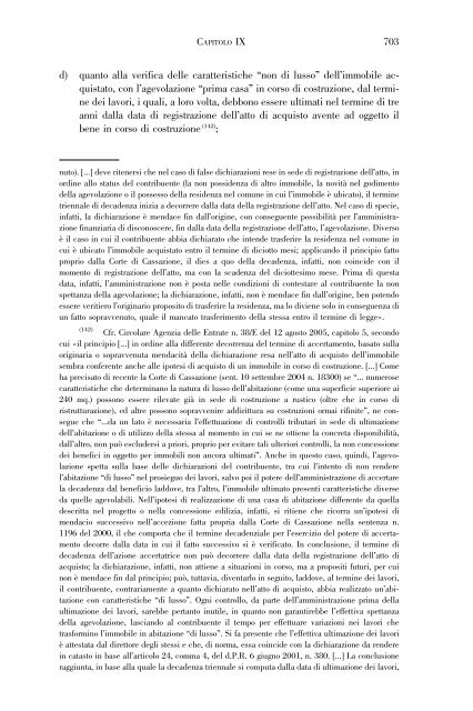 La patologia dell'agevolazione "prima casa" - Notaio-Busani.It